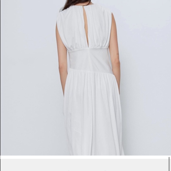 New with tags Zara white combination Dress - Picture 12 of 14